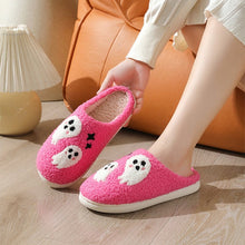 Halloween Cartoon Ghost Cotton Slippers For Women Indoor Non - slip Bedroom Floor Slipper Winter House Shoes - Limited time Finds