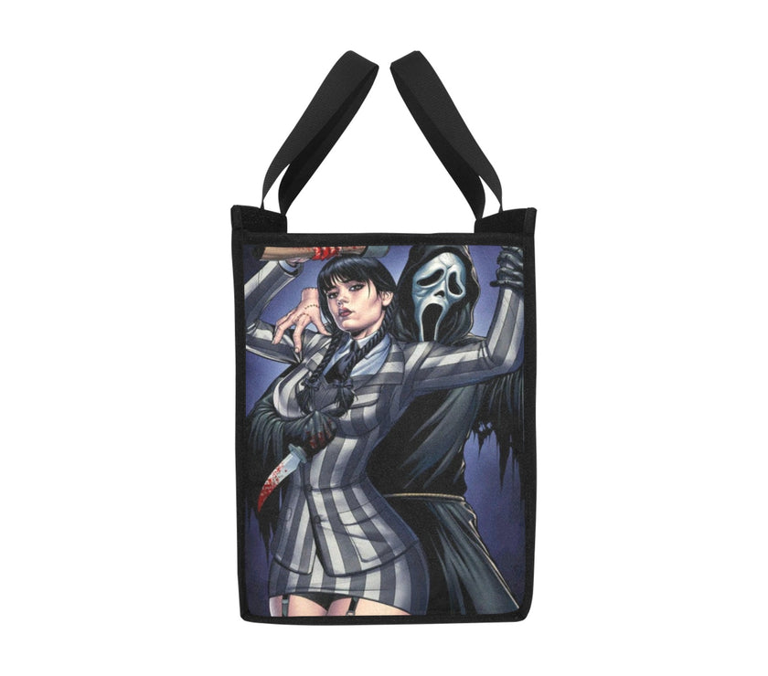 Halloween Match made in Hell Picnic Tote Bag