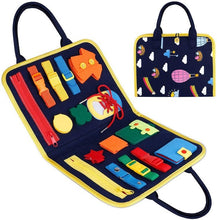 New Busy Book Children's Busy Board Dressing And Buttoning Learning Baby Early Education Preschool Sensory Learning Toy - Limited time Finds