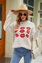 Women's Valentine's Day Love Lip Sweater - Limited time Finds