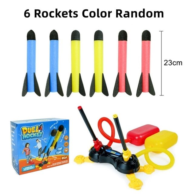 Children Outdoor Air Rocket Foot Launcher - Limited time Finds