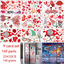 Valentine's Day Valentine's Day Electrostatic Sticker Showcase - Limited time Finds