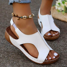 New Summer Wedges Sandals With Elastic Band Design Casual Fish Mouth Shoes For Women - Limited time Finds