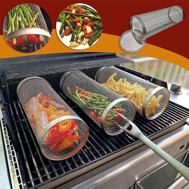 Stainless Steel Grilling Basket - Limited time Finds