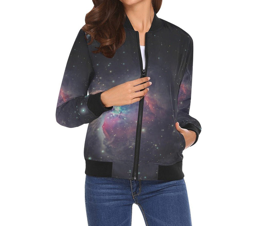 Galaxy Bomber Women's Jacket - Limited time Finds