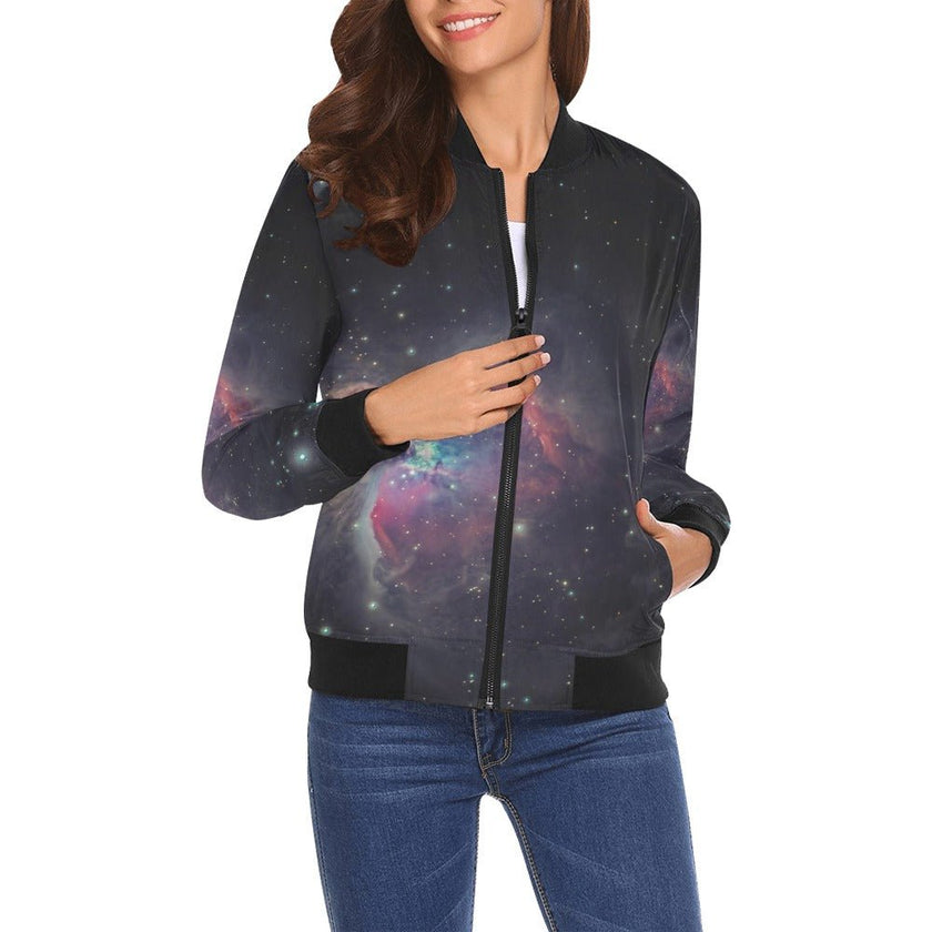 Galaxy Bomber Women's Jacket - Limited time Finds