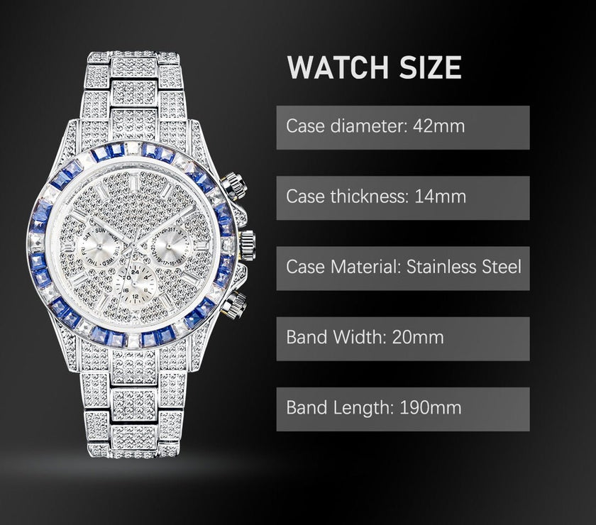 Diamond Calendar Watches - Limited time Finds