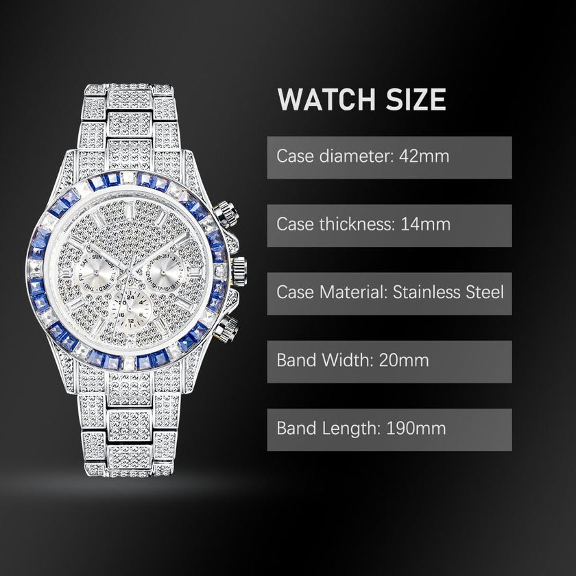 Diamond Calendar Watches - Limited time Finds