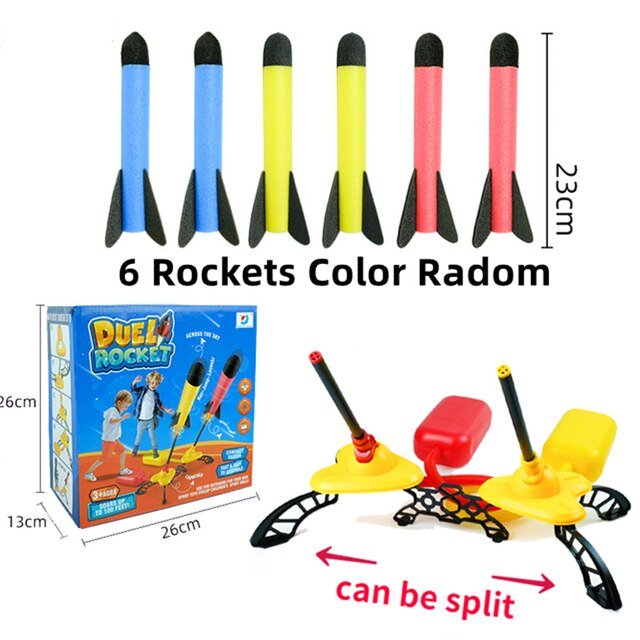 Children Outdoor Air Rocket Foot Launcher - Limited time Finds