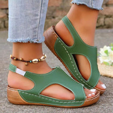 New Summer Wedges Sandals With Elastic Band Design Casual Fish Mouth Shoes For Women - Limited time Finds