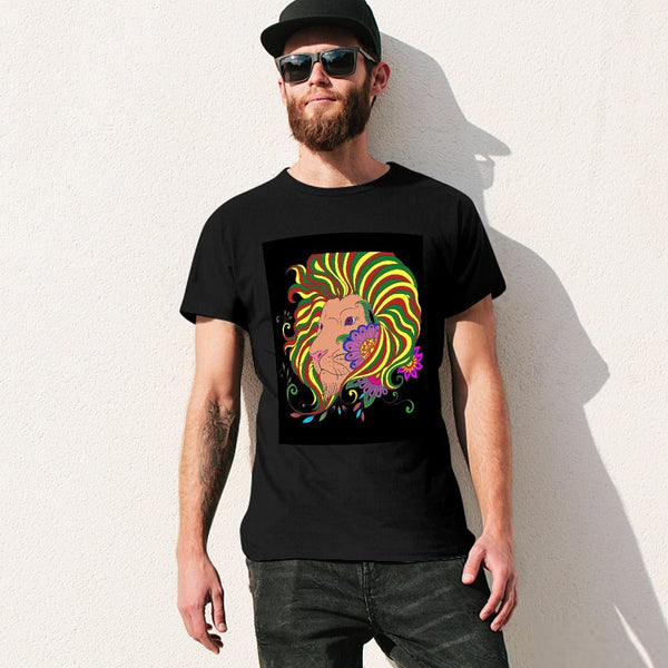 Rasta Lion Men's T-shirt - Limited time Finds