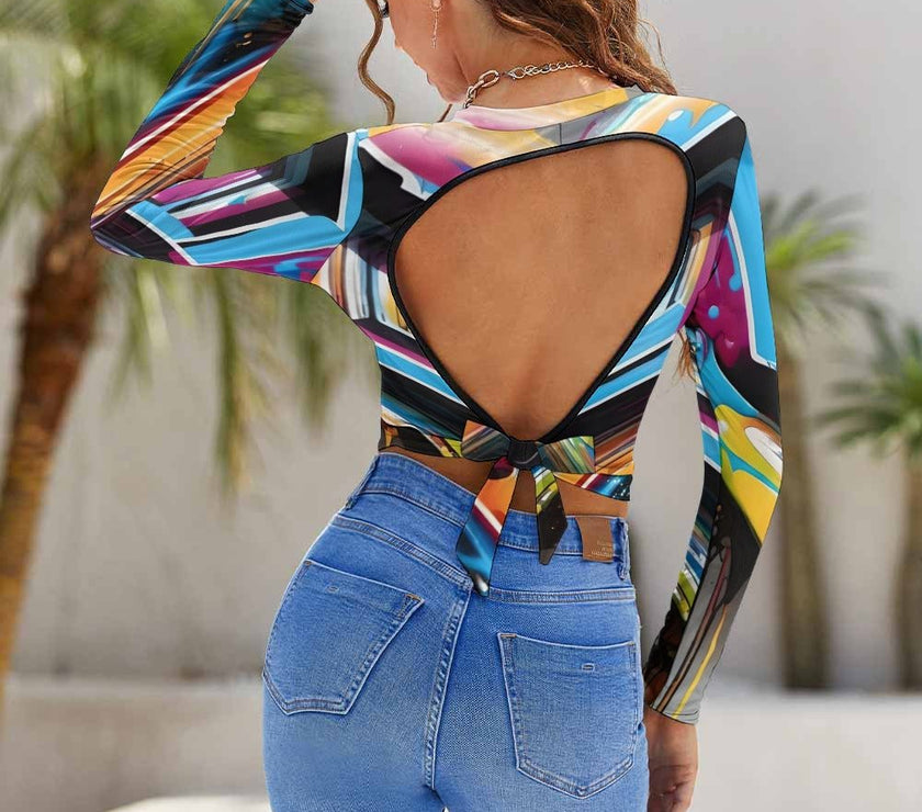 Backless T-shirt - Limited time Finds