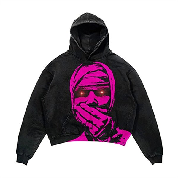 Streetwear Skull Print Men's Hoodies - Limited time Finds