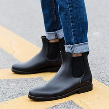 Low - top Men's Rain Boots Fashion Waterproof Low - top Rain Boots Chelsea Water Shoes - Limited time Finds