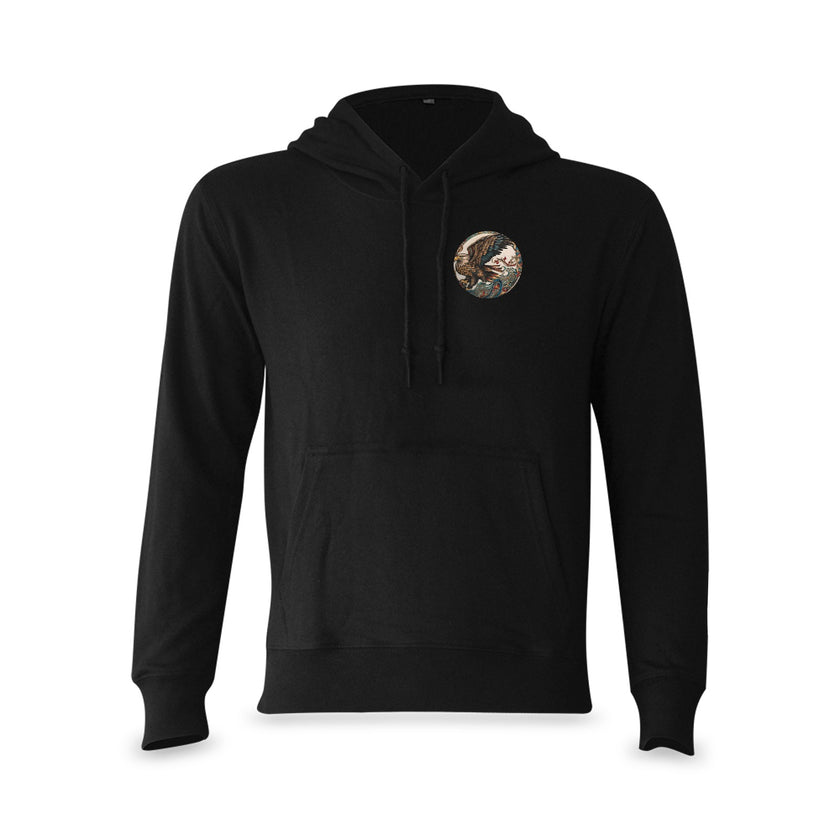 Classic Hooded Sweatshirt Eagle Snake round - Limited time Finds