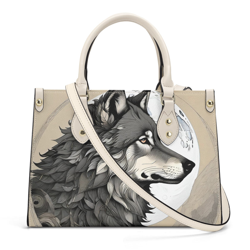 Luxury Women PU Handbag Wolf Moon - Limited time Finds