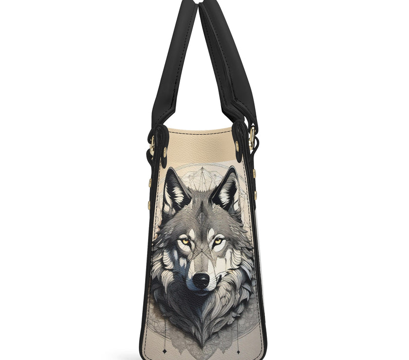 Luxury Women PU Handbag Wolf Moon - Limited time Finds