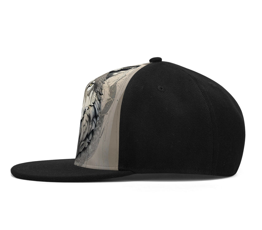 Front Printing Casual Hip-hop Hats wolf design - Limited time Finds