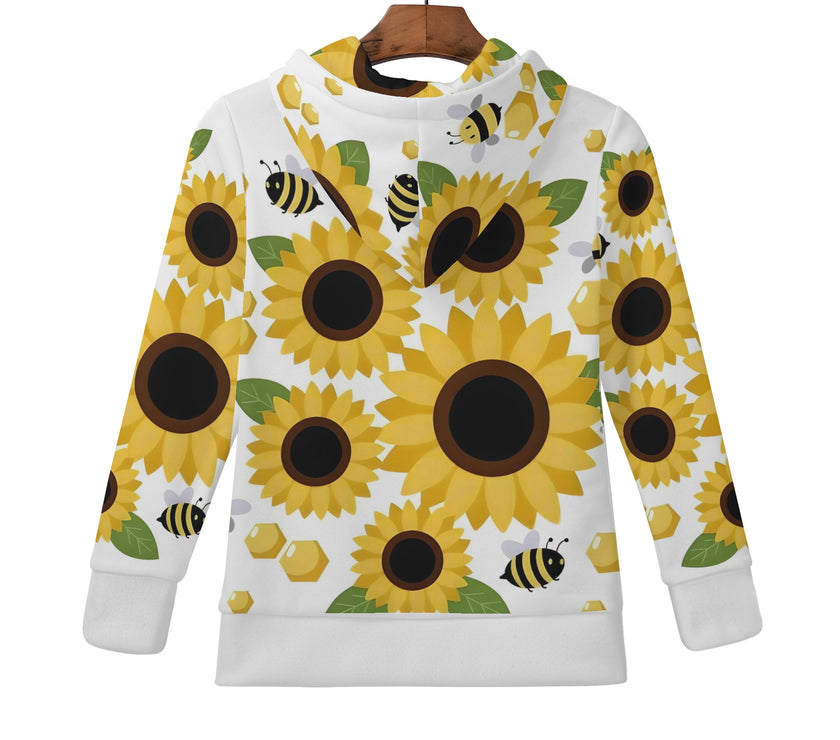 Children Flower bees Hoodie