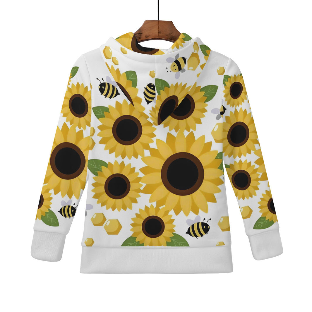 Children Flower bees Hoodie