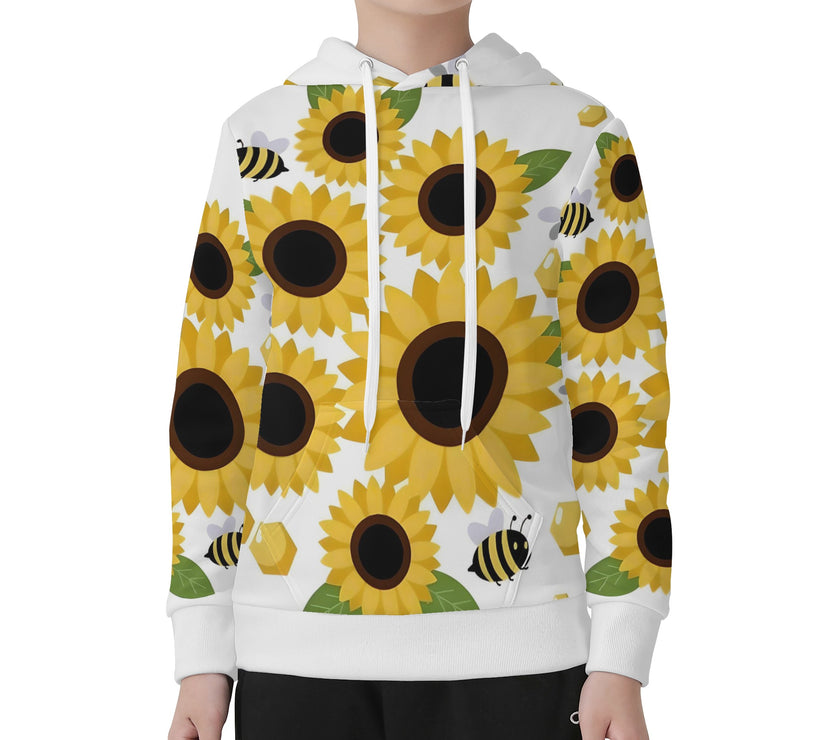 Children Flower bees Hoodie