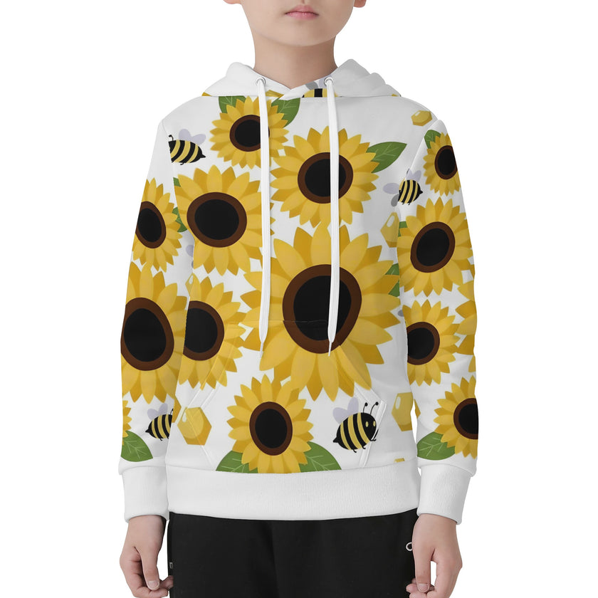 Children Flower bees Hoodie