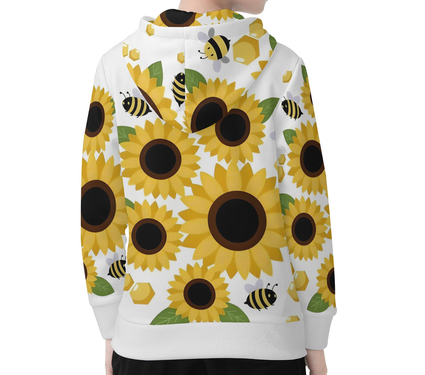 Children Flower bees Hoodie