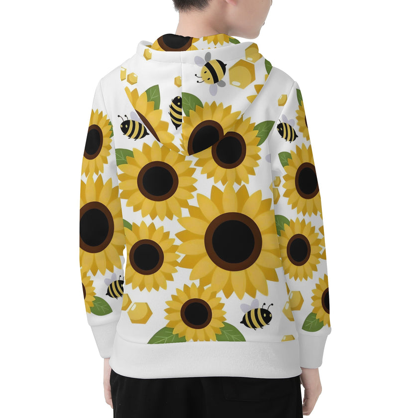 Children Flower bees Hoodie