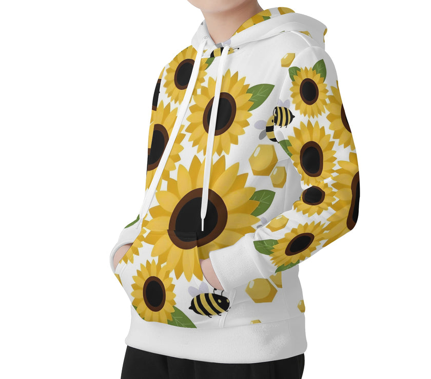 Children Flower bees Hoodie