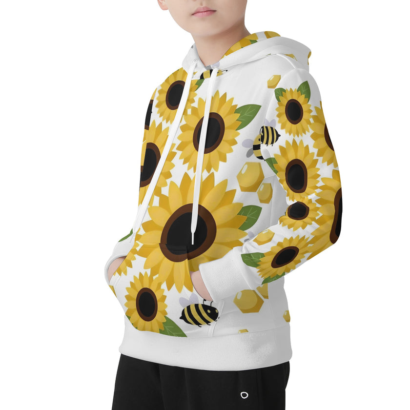 Children Flower bees Hoodie