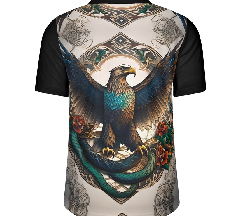 Men's Rugby Jersey Eagle Snake - Limited time Finds