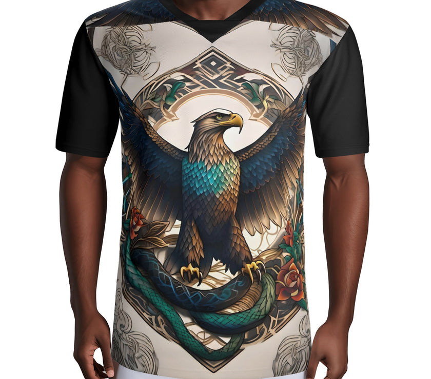 Men's Rugby Jersey Eagle Snake - Limited time Finds