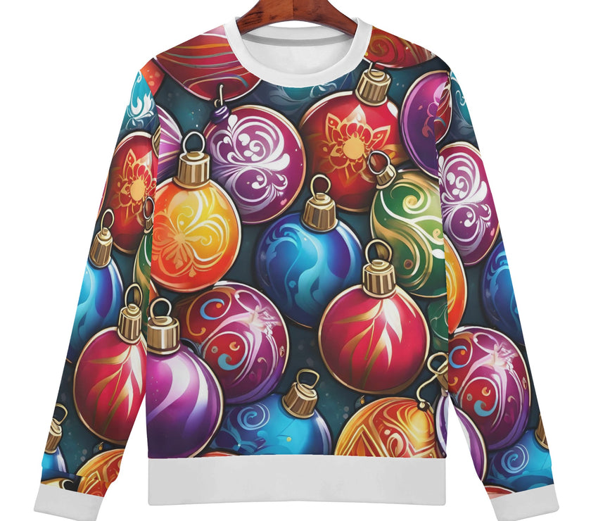 Womens All Over Print Sweater