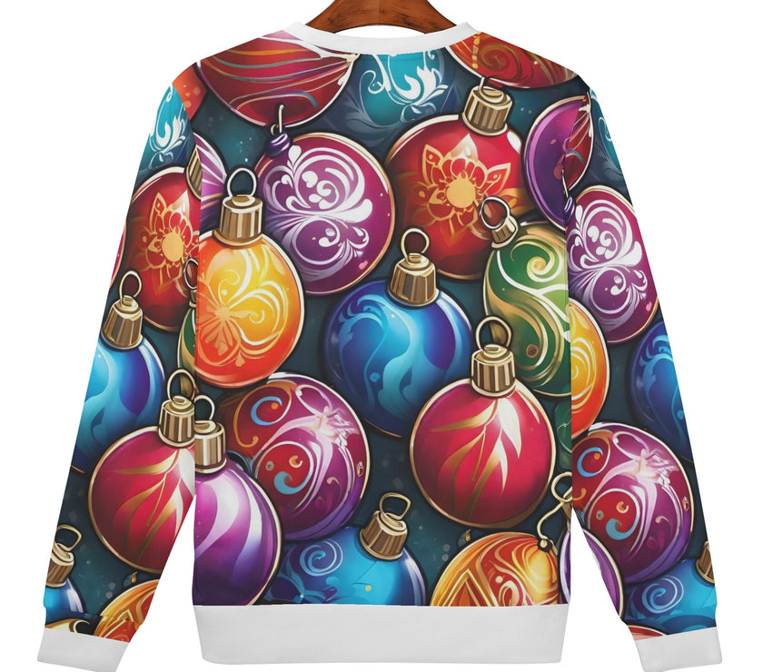 Womens All Over Print Sweater