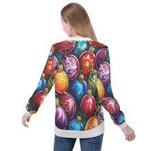 Womens All Over Print Sweater