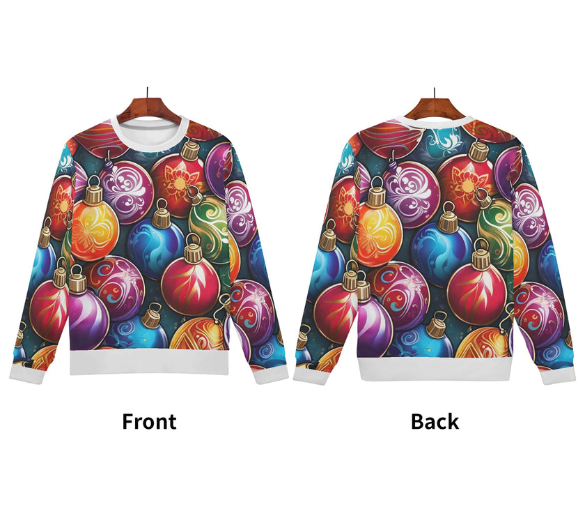 Womens All Over Print Sweater