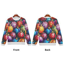 Womens All Over Print Sweater