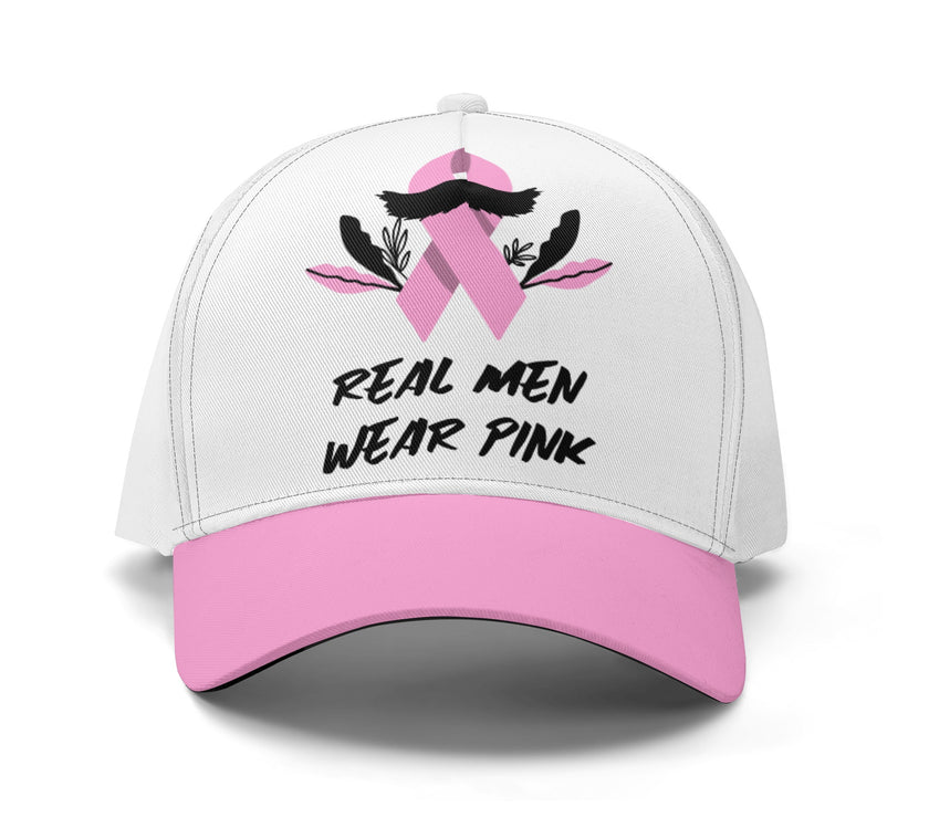 Real Men Wear Pink All-over Print Baseball Cap - Limited time Finds