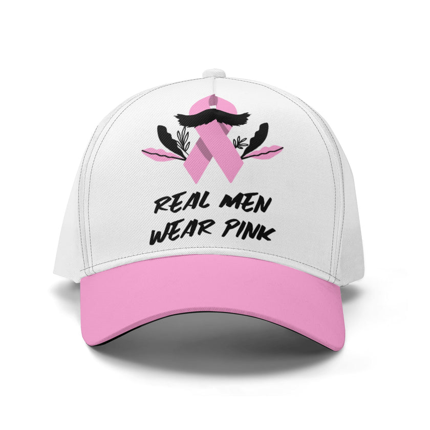 Real Men Wear Pink All-over Print Baseball Cap - Limited time Finds