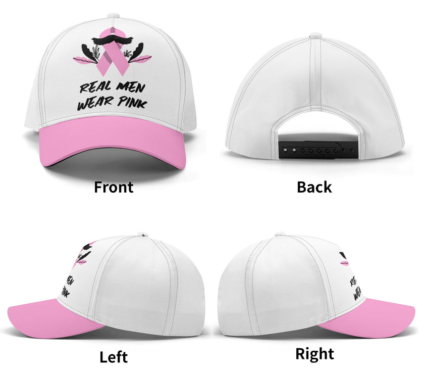 Real Men Wear Pink All-over Print Baseball Cap - Limited time Finds