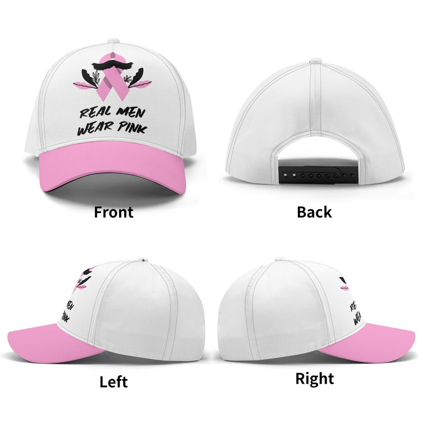 Real Men Wear Pink All-over Print Baseball Cap - Limited time Finds