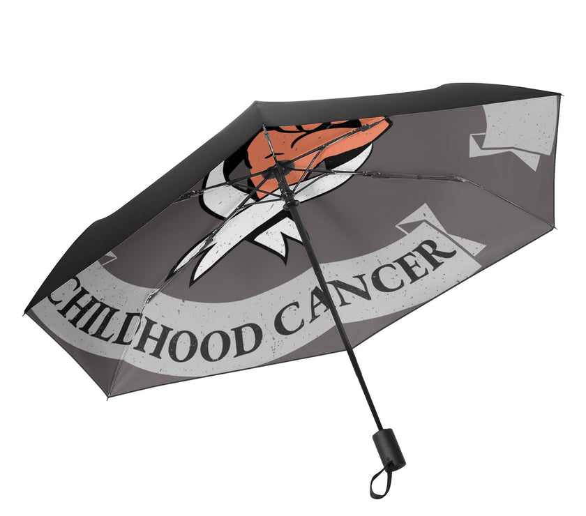 Fully Auto Open & Close Umbrella Printing Inside Fight Childhood Cancer