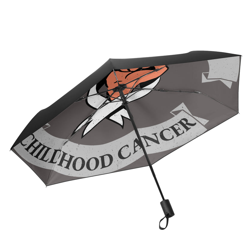 Fully Auto Open & Close Umbrella Printing Inside Fight Childhood Cancer