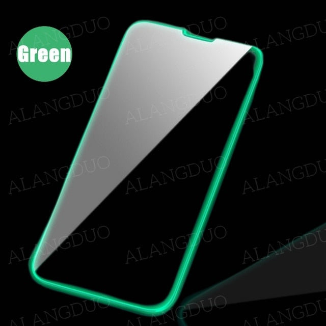 Luminous Protective Glass For iPhones, Screen Protector