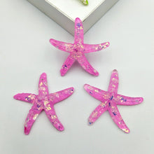 Clear Resin Glitter Starfish Accessories Cream Jewelry Accessories - Limited time Finds