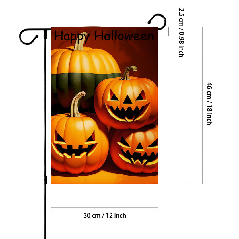 Halloween Garden Flag 12" x 18" - Limited time Finds