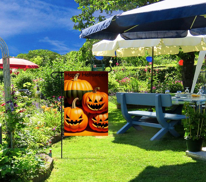 Halloween Garden Flag 12" x 18" - Limited time Finds