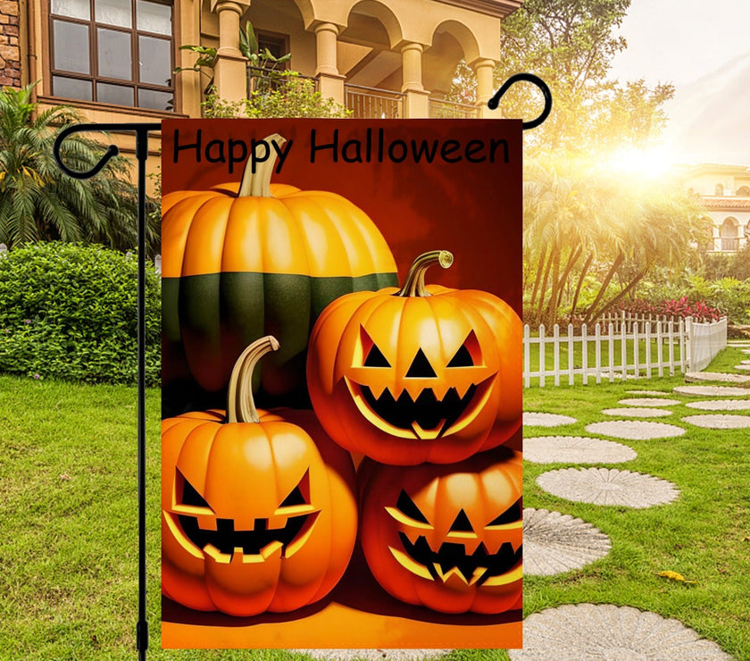 Halloween Garden Flag 12" x 18" - Limited time Finds