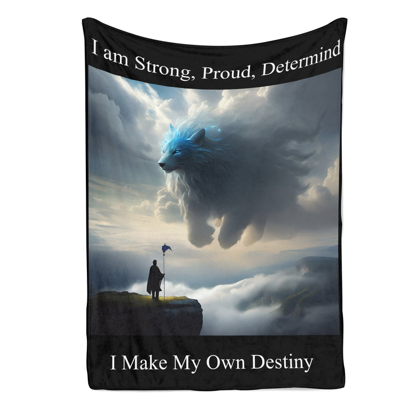 Inspirational Ultra-Soft Micro Fleece Blanket 60" x 80"