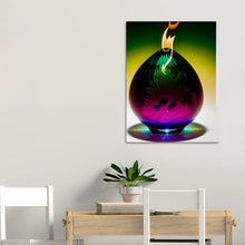 Art Print fire egg 7